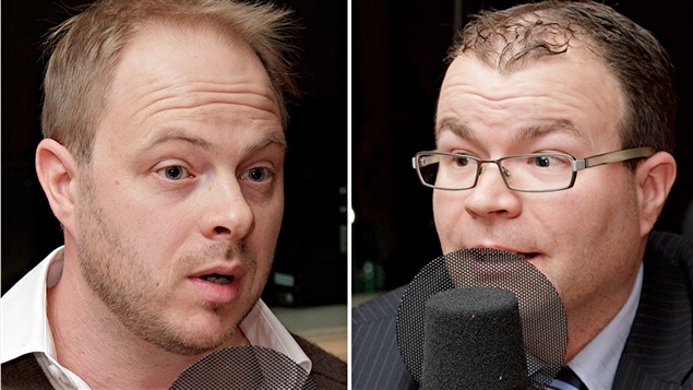 Patrice Corriveau et Francis Fortin