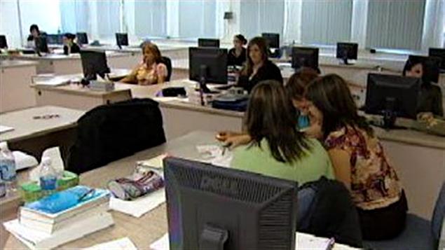 Session de formation dans un centre communautaire. (Archives)