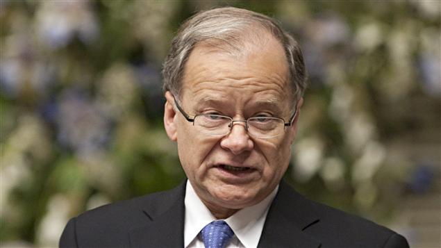 Le ministre des Finances du Québec, Raymond Bachand