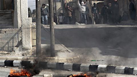 Manifestation antigouvernementale à Daraa, le 23 mars 2011.