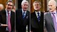 Michael Ignatieff, Gilles Duceppe, Stephen Harper et Jack Layton (archives)