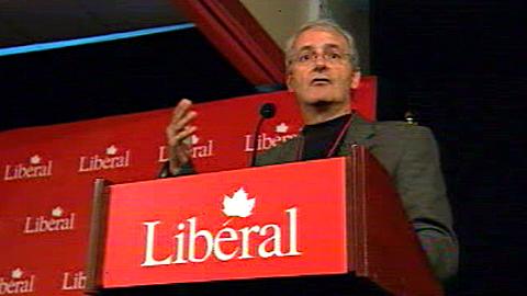 Le d�put� Marc Garneau (25 septembre 2010)