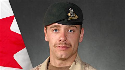 Le caporal Yannick Scherrer 