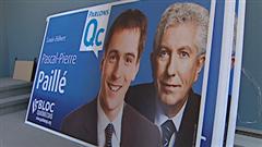 Les affiches électorales du candidat Pascal-Pierre Paillé
