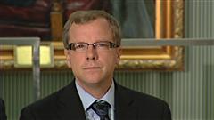 Brad Wall, premier ministre de la Saskatchewan