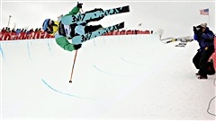 Ski en demi-lune