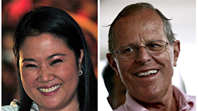Keiko Fujimori y Pedro Pablo Kuczynski