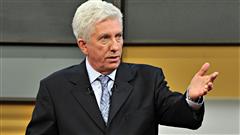 Gilles Duceppe lors d'une interviention au d�bat des chefs en fran�ais