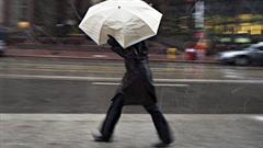 Pluie et parapluie