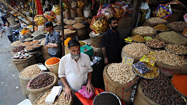 Marché au Pakistan