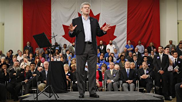 Stephen Harper dans Mont-Royal