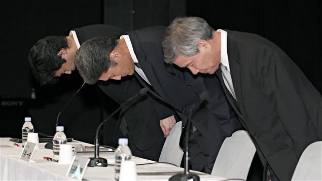 Des dirigeants de Sony Computer Entertainment