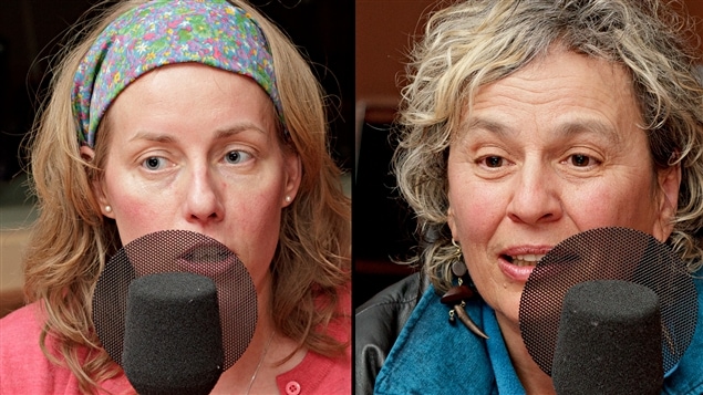 Caroline Morin et Paule Lebrun