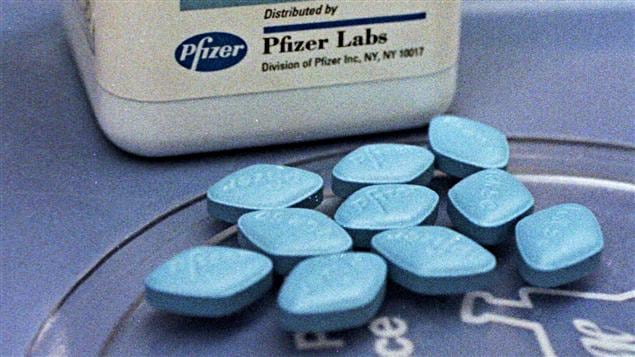 Des comprimés de Viagra