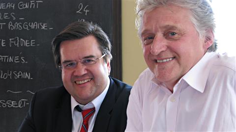 Denis Coderre et Gilbert Rozon