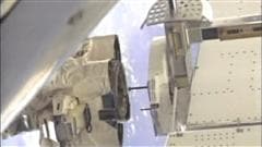 L'installation du spectromètre Alpha sur la Station spatiale internationale