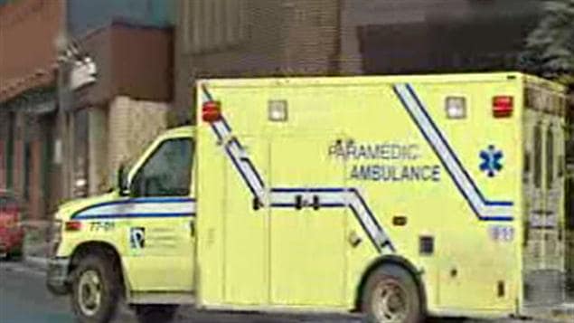 Ambulance de la Coopérative des paramédics de l'Outaouais