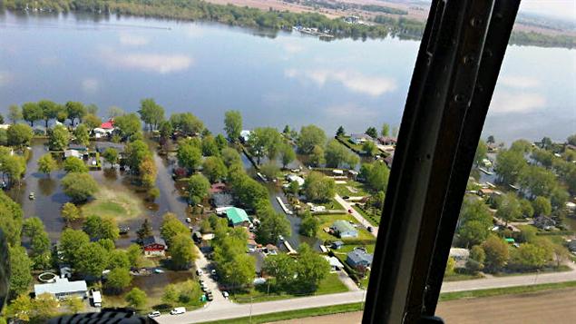 Inondations en Montérégie