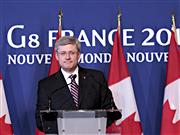 Stephen Harper à Deauville (27 mai 2011)