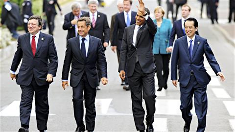 Sommet du G8 à Deauville, en France Sommet du G8 à Deauville, en France