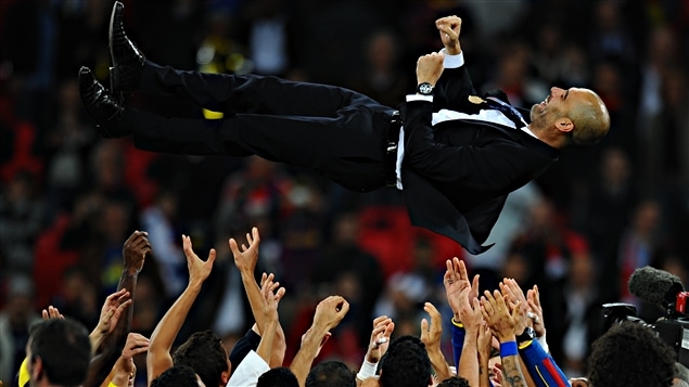 Josep Guardiola, porté en héros