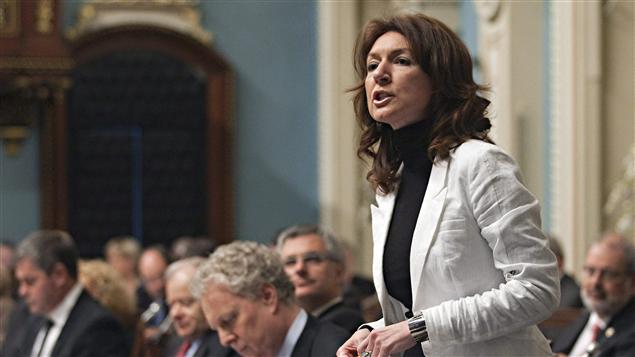 La ministre des Ressources naturelles, Nathalie Normandeau