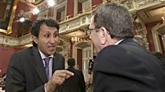 Amir Khadir et Régis Labeaume
