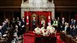 Le gouverneur g�n�ral, David Johnston, avant la lecture du discours du Tr�ne