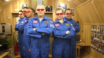 L'équipage de la mission Mars 500