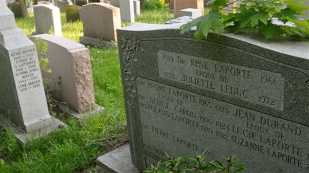 Tumba de Pierre Laporte