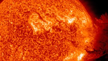 L'éruption solaire du 7 juin