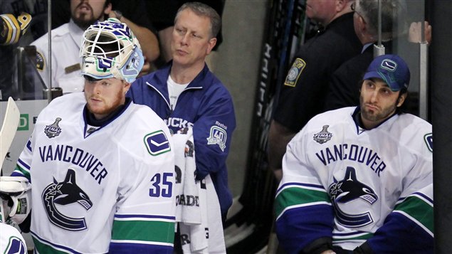 Cory Schneider et Roberto Luongo