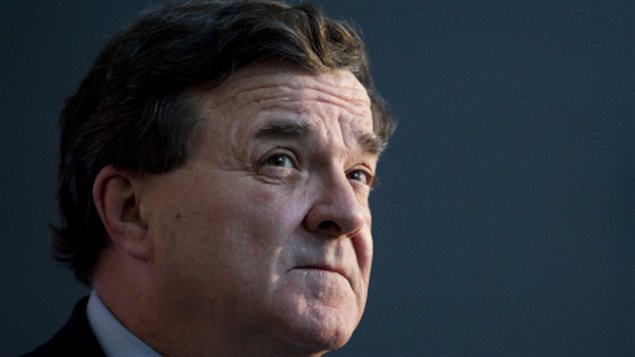 Le ministre des Finances, Jim Flaherty