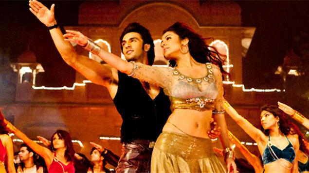 Escena de una película de Bollywood