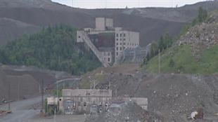 La mine Jeffrey d’Asbestos au Québec aujourd'hui fermée