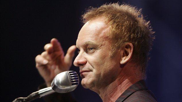 Gordon Sumner, connu sous le nom de Sting (archives)