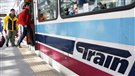 Collision entre une fourgonnette et un train léger à Calgary