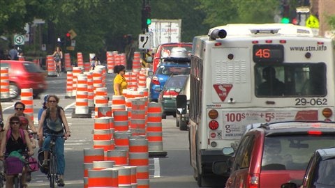 Circulation difficile à Montréal