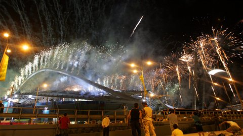 Ouverture des Jeux olympiques d'été de 2004 à Athènes.