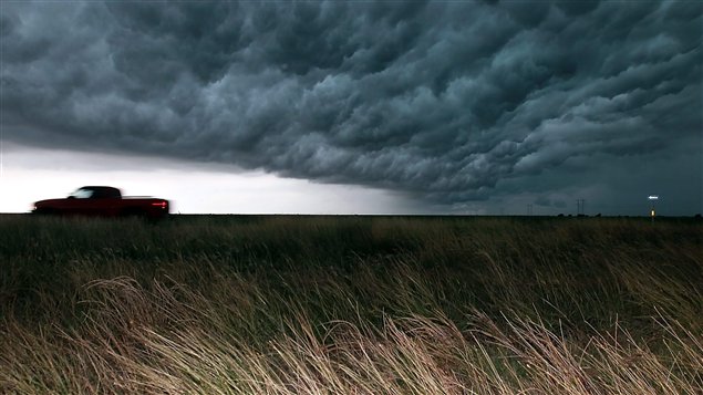 Orage menacant