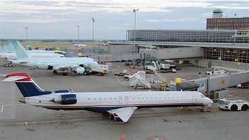 L'aéroport international d'Edmonton.