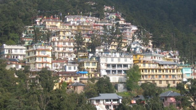 Mcleod Ganj, dans le nord de l'Inde