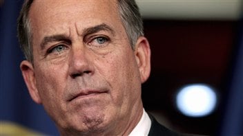 Le président de la Chambre des représentants, le républicain John Boehner, avant le vote tenu le 1er août