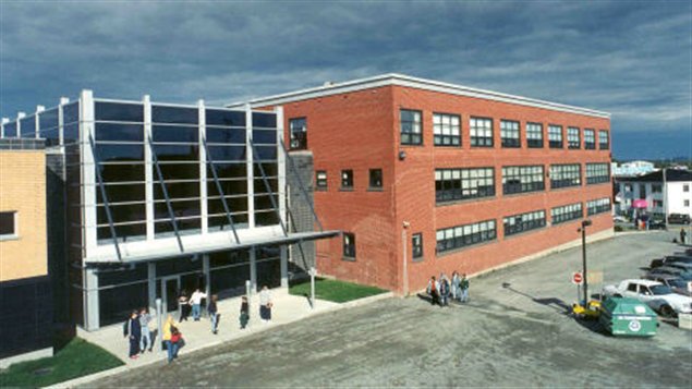 Le campus de l'Université du Québec en Abitibi-Témiscamingue à Val-d'Or