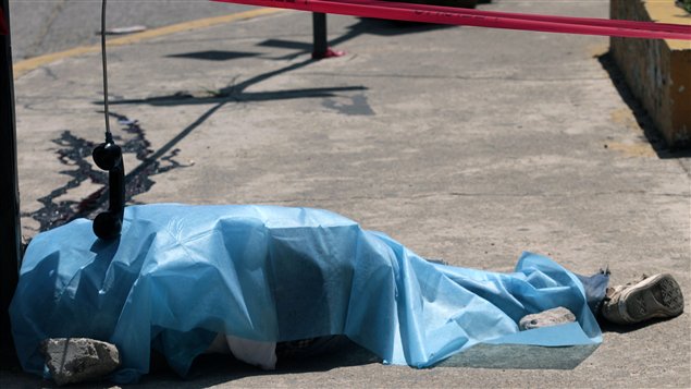Victime de la guerre des narcos à Acapulco le 6 août