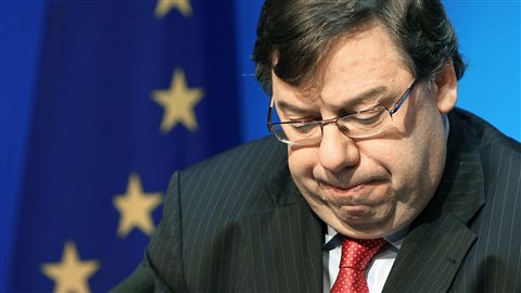 L'ancien premier ministre d'Irlande, Brian Cowen