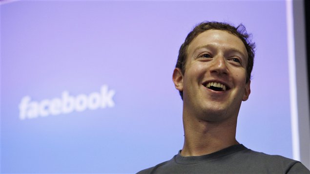 Le fondateur de Facebook, Mark Zuckerberg, le 6 juillet 2011