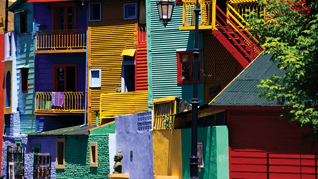 L'architecture color�e de Buenos Aires