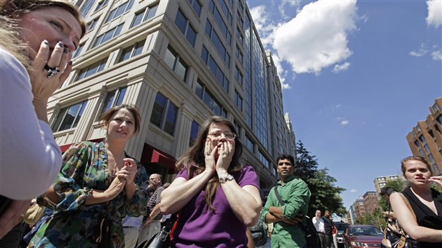 Des employés évacués au centre-ville de Washington