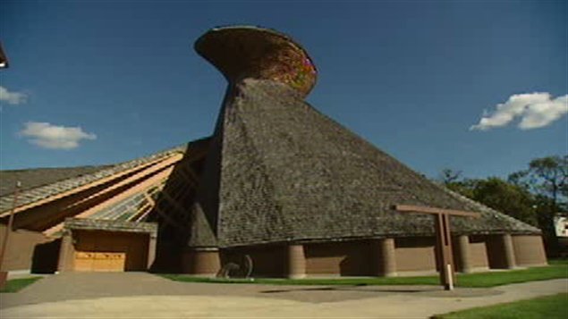L'�glise du Pr�cieux-Sang, de l'architecte �tienne Gaboury, � Winnipeg